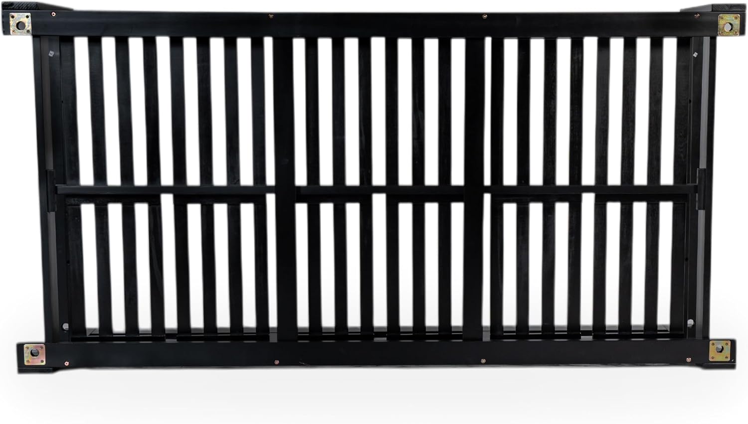 Harper & Bright Designs Patio Wooden Twin Size Porch Swing Daybed Frame, Garden Swing Bench Chair with 4 Hanging Ropes for Backyard,Outdoor,Black