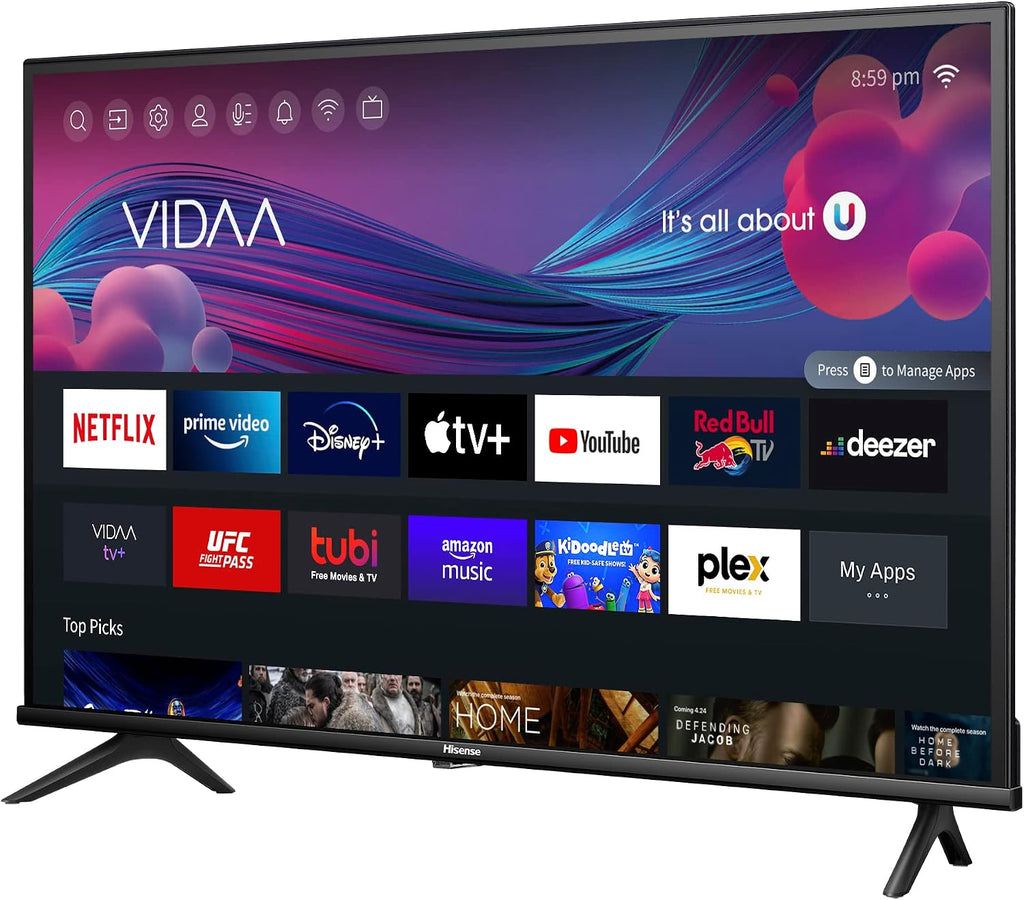 HISENSE 40' Class A4 Series LED Full HD Smart Vidaa TV 40A4KV