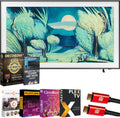 Samsung 65' The Frame LS03FA QLED 4K TV 2025 Art Mode, Vision AI | CPS Exclusive 26 Month Protection, 2X HDMI Cables, Premiere Movies Streaming & Deco Gear Complete Home Theater Beginner's Guidebook