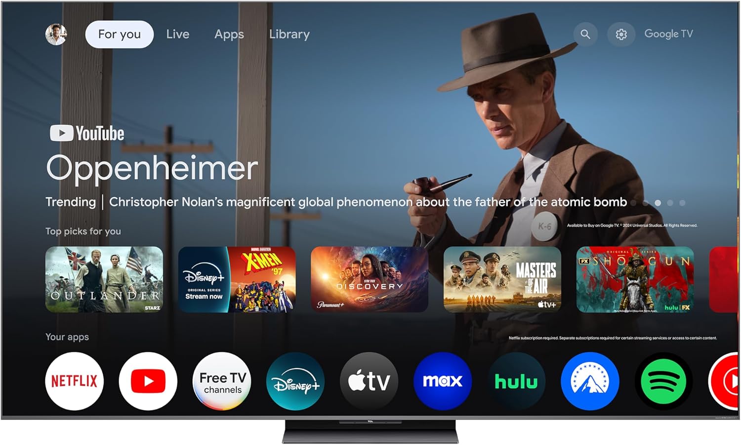 TCL 85 Inch Class QM8K Series | Mini LED QLED 4K HDR | 85QM8K, 2025 Model | 120HZ-144HZ Anti Reflective Wide Angle Screen Smart Google TV Dolby Atmos | Voice Remote Alexa Gaming Streaming Television