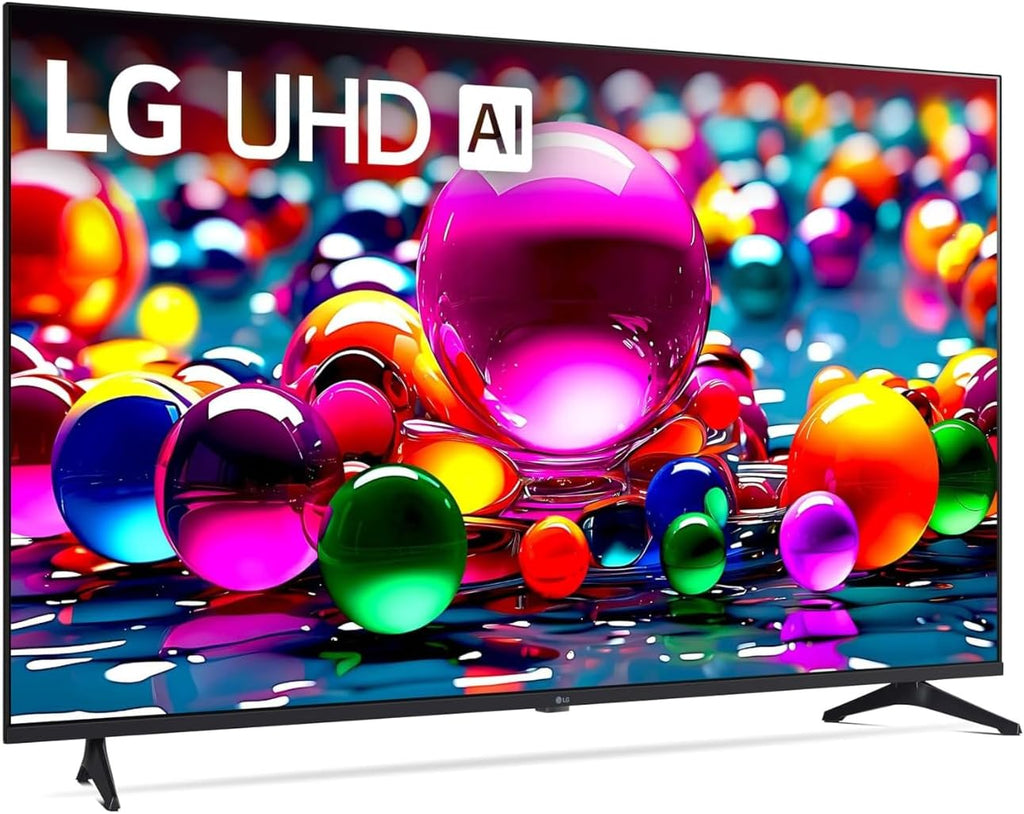 LG 43' (2025 Model) UHD AI UA75 Smart TV HDR10 Bluetooth a7 AI Processor 4K Gen8 Filmmaker Mode webOS 25 + Wall Mount Compatible with Alexa(Renewed)