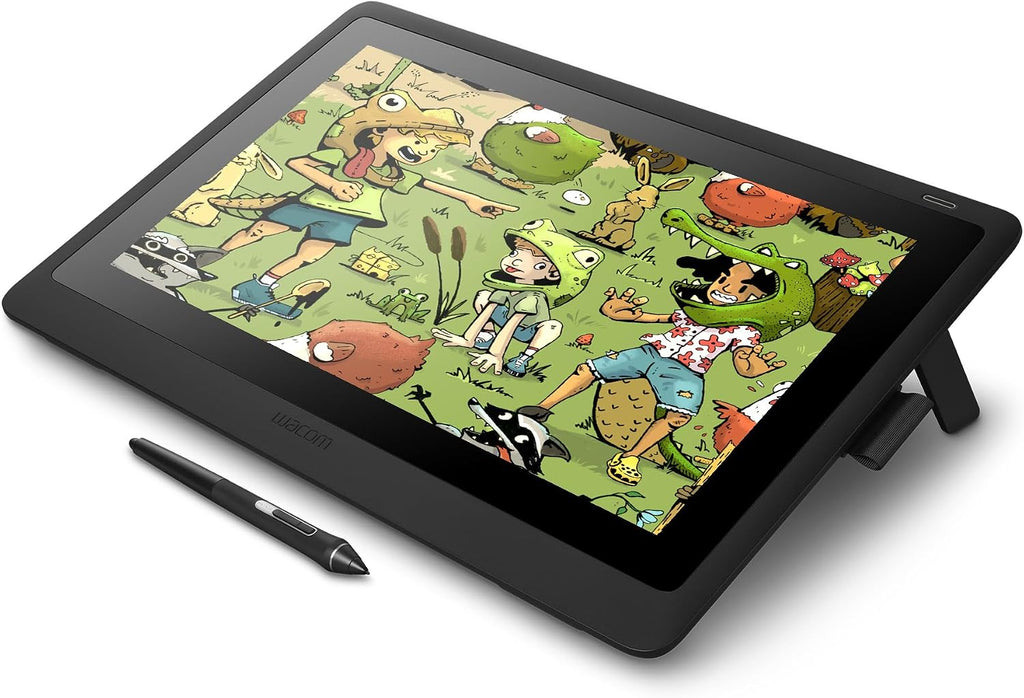 Wacom Cintiq 16 Drawing Tablet with Screen, 15.4' Full HD Display Graphic Arts Tablet Includes Pro Pen 2 w/Tilt Response, Graphic Design Animation Display Pad for Mac, PC