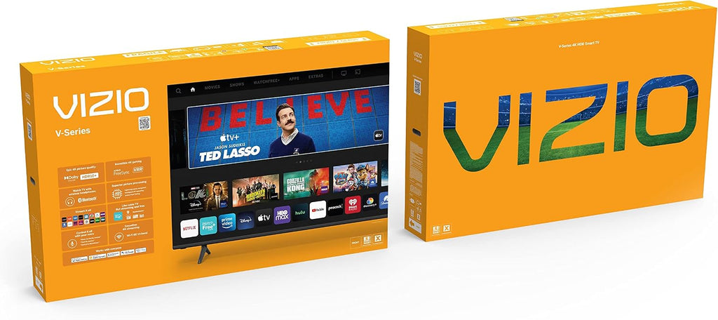 VIZIO 43-inch V-Series 4K LED HDR Smart TV w/Dolby Vision, WiFi 6E, Bluetooth Headphone Capable, AMD FreeSync & Alexa Compatibility, V435M-K04, 2023 Model