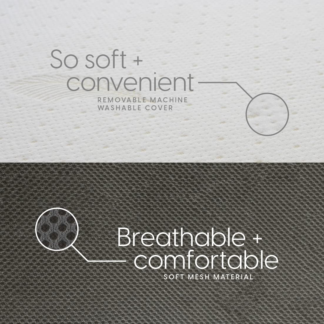 Milliard Trifold Mattress, Twin XL Size, 6 inch, Portable Foldable Mattress with Memory Foam & Washable Cover, Tri-Folding Floor Bed, Camping, Fold Up Guest Bed, RV Travel, Sleepovers, 78' x 38'