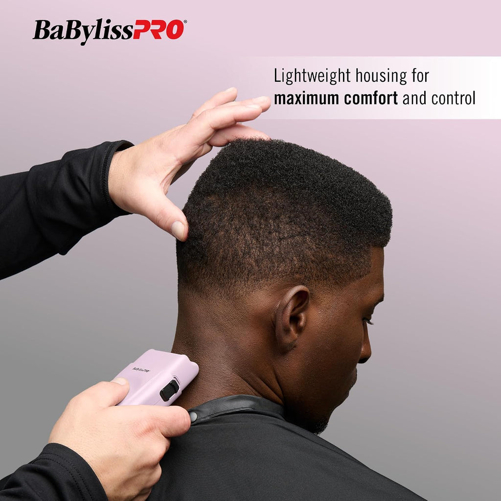 BaBylissPRO LithiumFX Cord/Cordless Lithium Ergonomic Hair Trimmers for Men