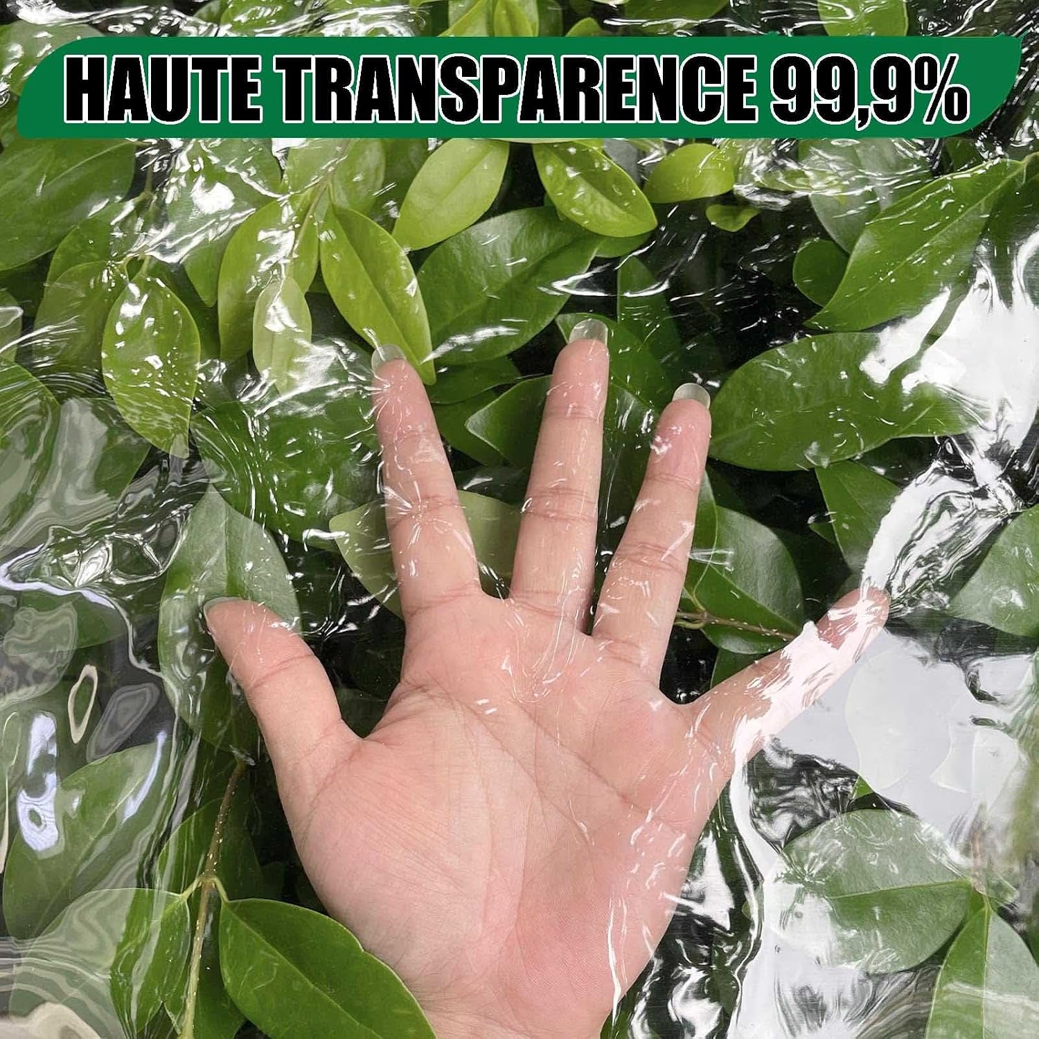 Clear Vinyl Tarp 3x6 6x8 10x10 10x20 16x20ft Extra Thick Transparent Clear Tarps with Grommets 16 Mil Heavy Duty Tarpaulin Cover Waterproof Tear for Porch Chicken Coop Patio Outdoor Pool(9' x 23')