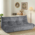 HABUTWAY Bean Bag Chair, Giant Bean Bag Chairs for Adults, 3 Seater Fireside Chair, Lazy Large Floor Bean Bag Sofa for Living Room, Bedroom, Dorm, Office (Grey)