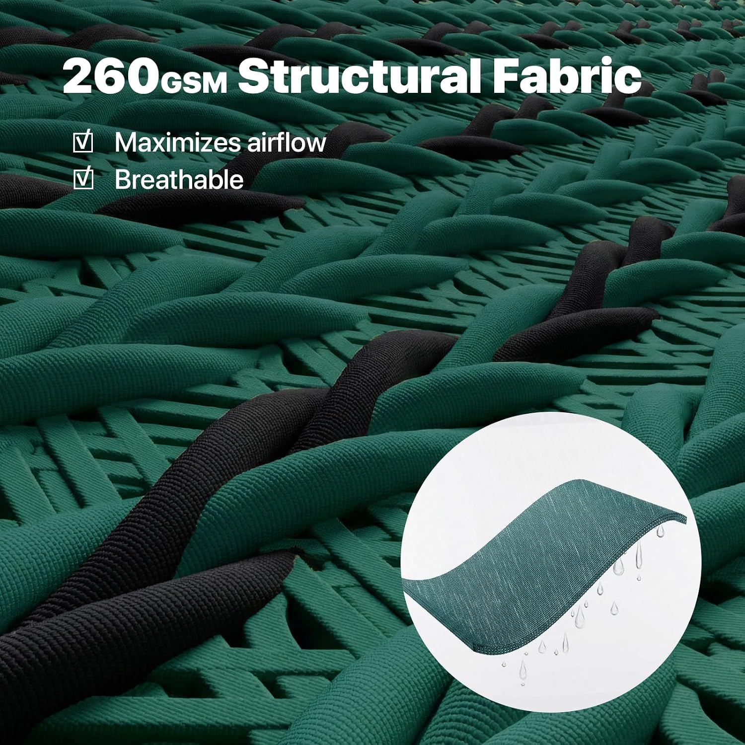 ColourTree Super Ring 14' x 20' Green Customized Size Sun Shade Sail,Commercial Grade UPF50 Canopy Structure, Reinforced Corners & Edges, 260 GSM Fabric Heavy Duty -5 Years Warranty