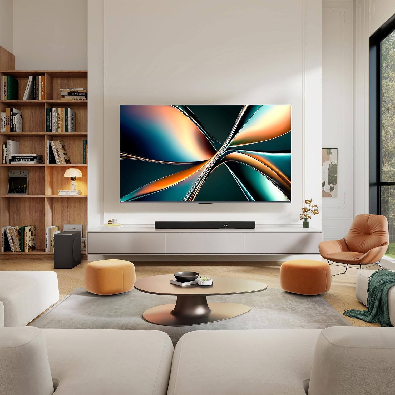 Hisense 55' Class U6 Series Mini-LED 4K UHD Smart Fire TV (55U65QF, 2025 Model) - QLED, Native 144Hz, HDR10+, Dolby Vision IQ, Dolby Atmos, Game Mode Pro, ALLM, Alexa Built in, Black