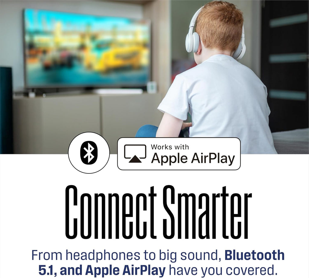 Westinghouse 32-inch Smart TV, HD Xumo TV with Voice Remote, Flat Screen Television w/Dolby Atmos, Bluetooth, Apple AirPlay, Wi-Fi & Mobile Connectivity
