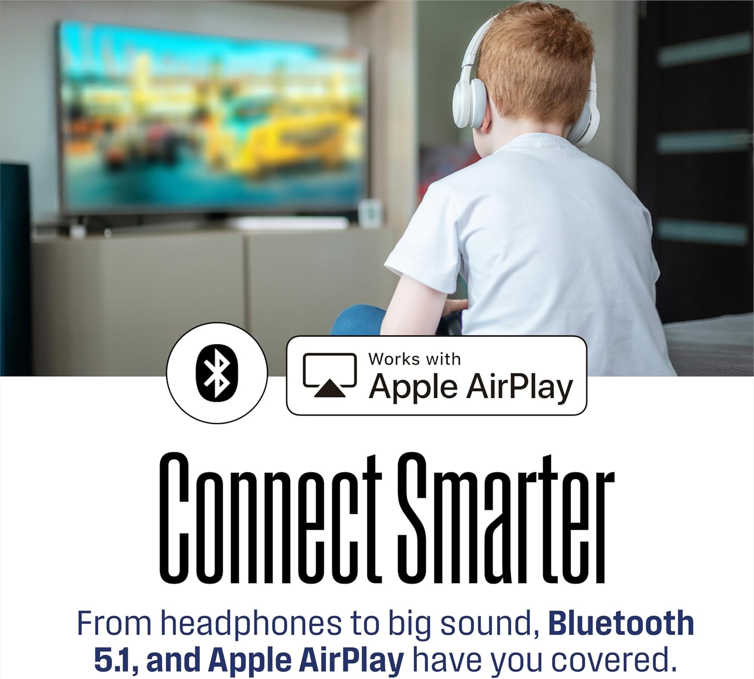 Westinghouse 32-inch Smart TV, HD Xumo TV with Voice Remote, Flat Screen Television w/Dolby Atmos, Bluetooth, Apple AirPlay, Wi-Fi & Mobile Connectivity
