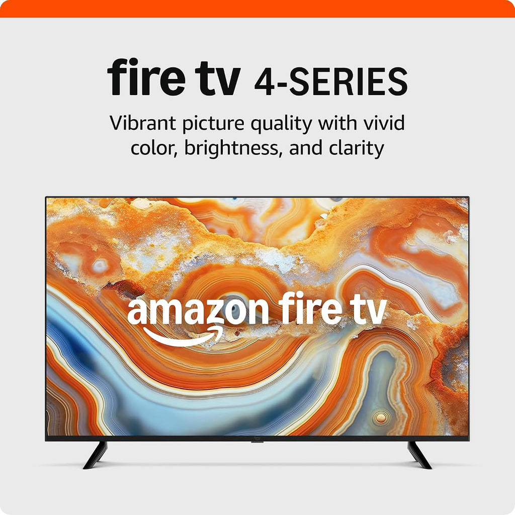 Amazon Fire TV 43' 4-Series 4K UHD smart TV, stream live TV without cable, 2024 release