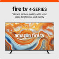 Amazon Fire TV 43' 4-Series 4K UHD smart TV, stream live TV without cable, 2024 release