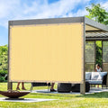 Artpuch Outdoor Pergola Shade Cover 14x20 FT Sun Shade Cloth with Grommets Sand 90% UV Protection Canopy Patio Privacy Screen (Customized Available)