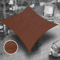 Royal Shade 14' x 20' Brown Rectangle Waterproof Sun Shade Sail Order to Make rsTADS14 Canopy Awning, UPF50+ 95% UV Blockage Water Resistant, Outdoor Backyard Patio Garden Carport (We Customize)