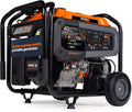 Generac 12,500 Starting Watt Tri-Fuel Portable Generator - Electric Start - Gas, Propane or Natural Gas - Home Backup, Jobsite, or RV - Quiet Operation - Long Runtime - 50-State Compliant