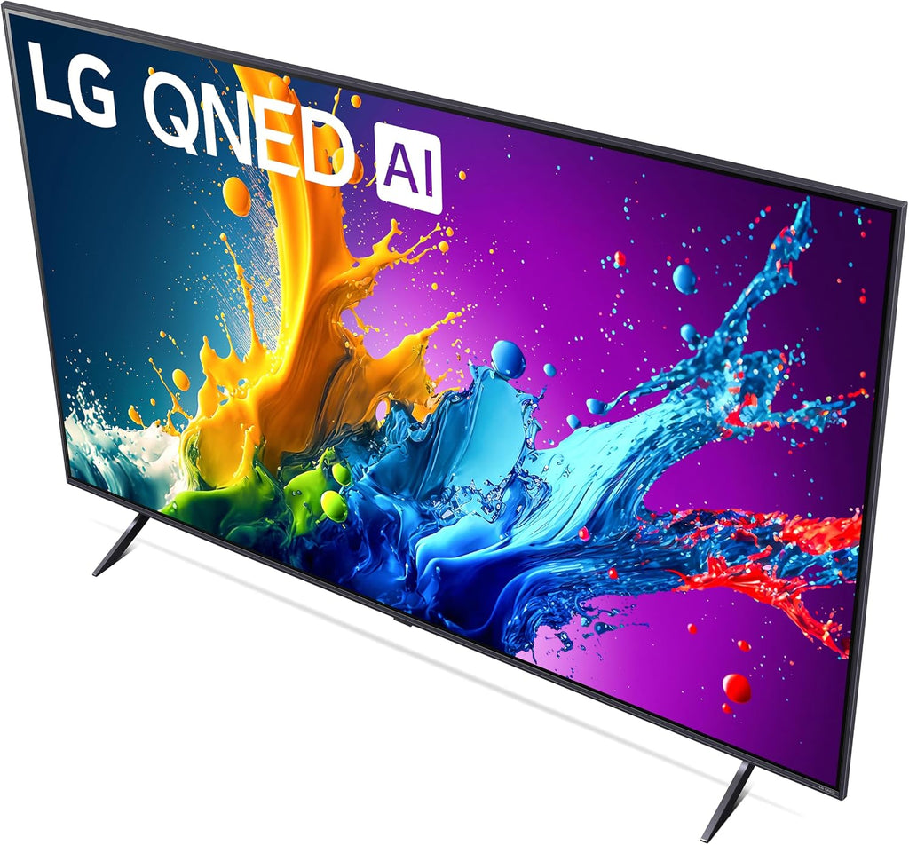 LG 65-Inch Class QNED80T Series LED Smart TV 4K Processor Flat Screen with Magic Remote AI-Powered with Alexa Built-in (65QNED80TUC, 2024)