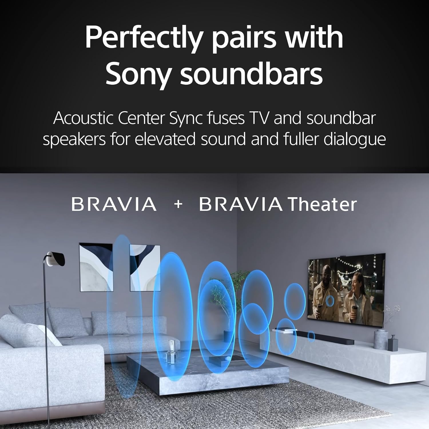 Sony BRAVIA 5 55 Inch TV, Mini LED, 4K Smart Google TV, XR Processor with AI Technology,120hz Television with Dolby Vision/Atmos, Exclusive Features for PlayStation®5, K-55XR50