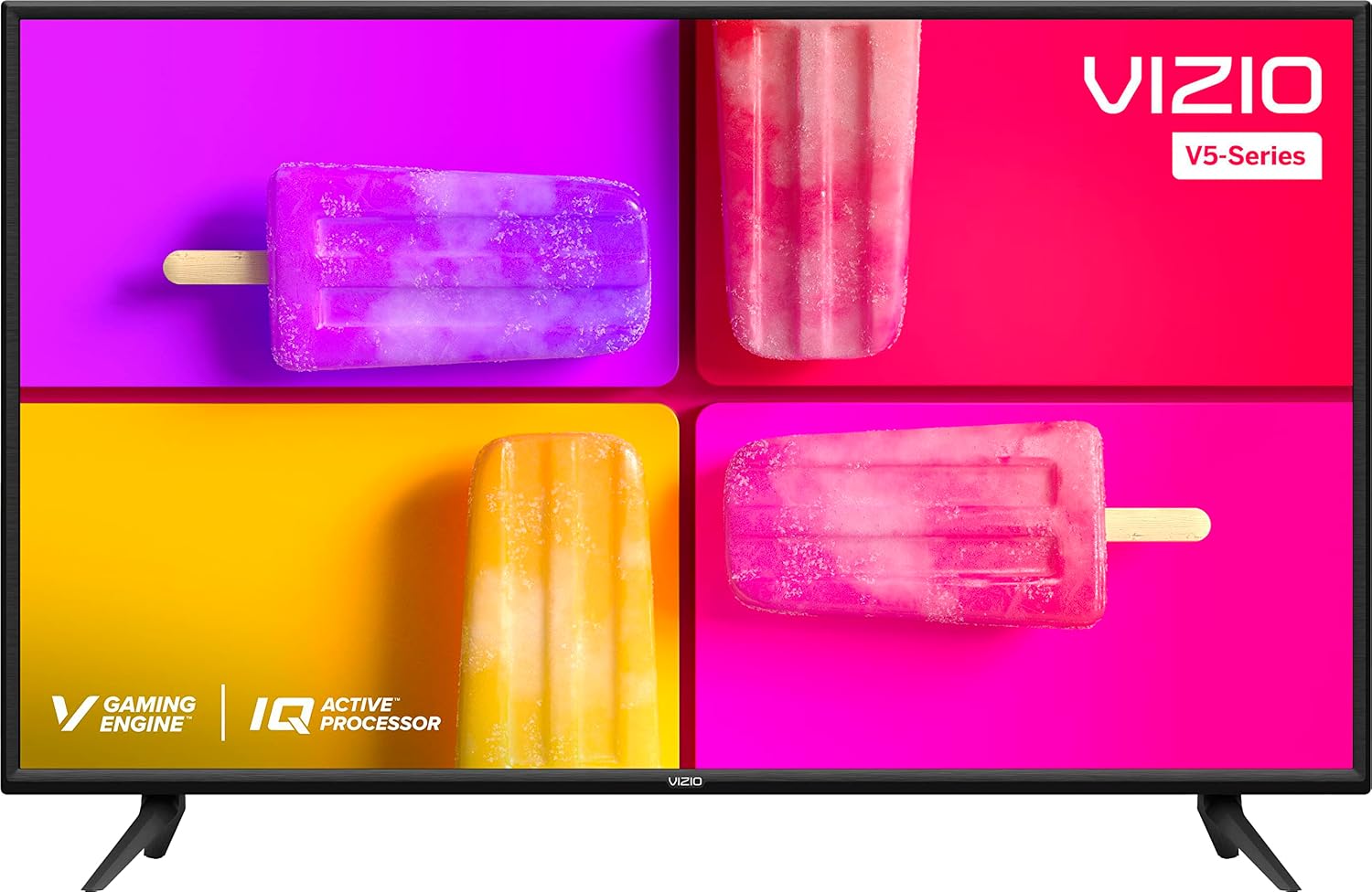 VIZIO 55-Inch V-Series 4K UHD LED Smart TV with Voice Remote, Dolby Vision, HDR10+, Alexa Compatibility, V555-J01, 2021 Model