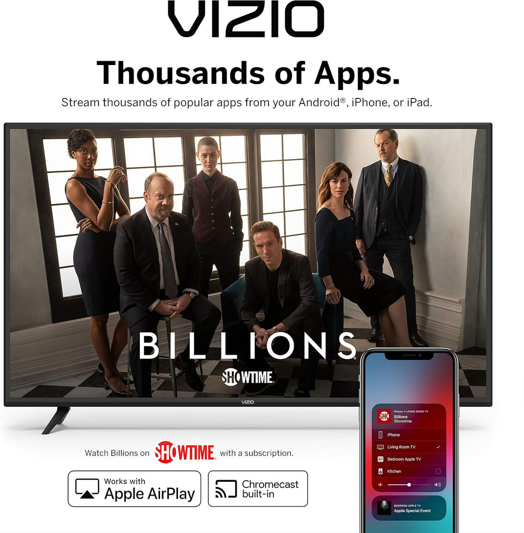 VIZIO V-Series 50-inch - 4K HDR Smart TV (49.5-inch Diag.) (V505-H11,2020)