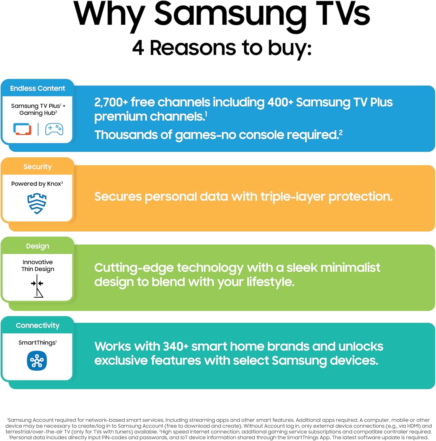 Samsung 43-Inch Class Crystal UHD U8000F 4K Smart TV (2025 Model) Endless Free Content, Crystal Processor 4K, MetalStream Design, Knox Security, Alexa Built-in