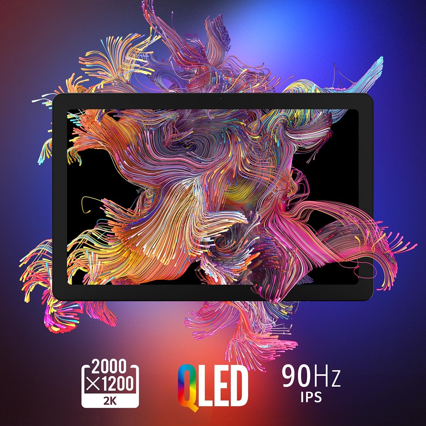 acer Iconia Tab P10 P10-21Q-870Q Tablet | 10.4' QLED Quantum Dot 90Hz IPS Touch | MediaTek Helio G99 Octa-Core CPU | 6GB RAM | 128GB UFS | Wi-Fi 5 | 5MP & Rear 13MP Webcam | Bumper Case | Android 14