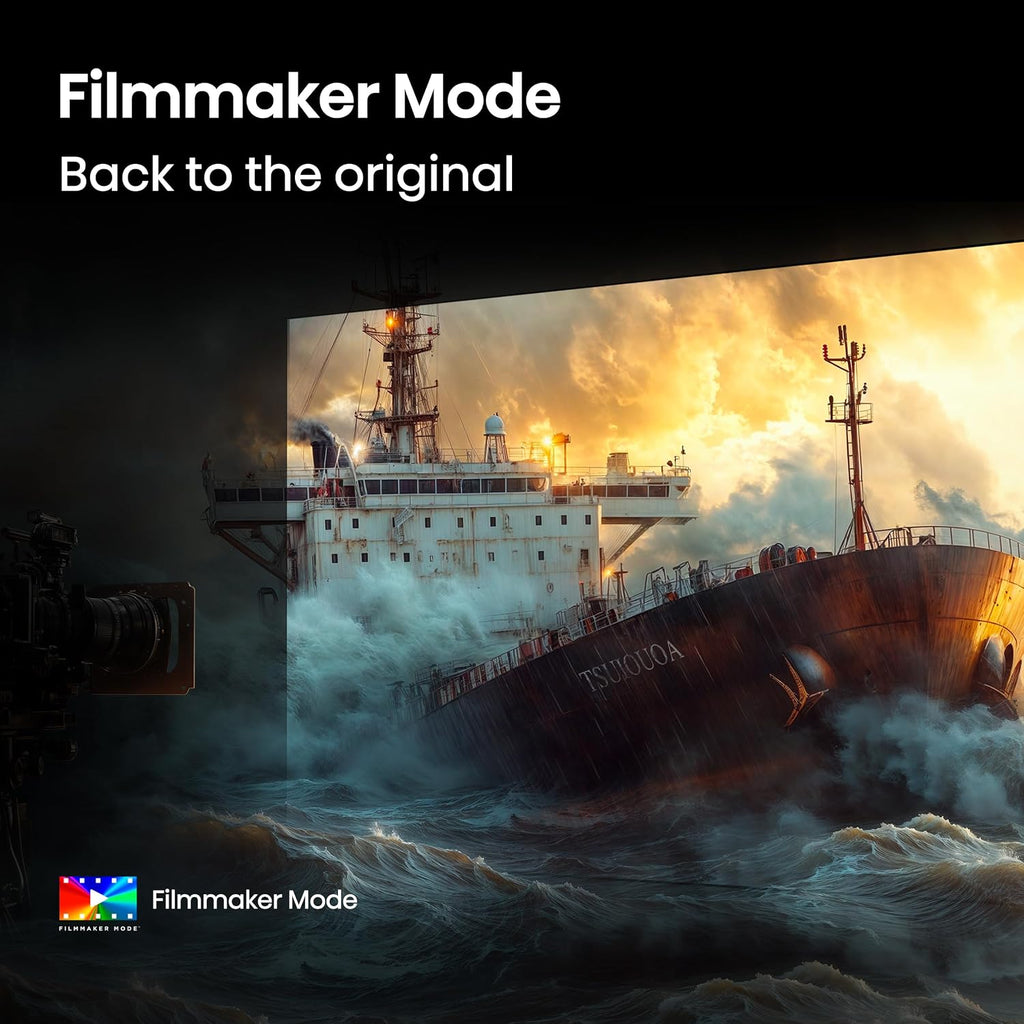 Hisense 85' E6 Cinema Series Hi-QLED 4K UHD Smart Fire TV (85E6QF, 2025 Model) - AI Light Sensor, Dolby Vision · Atmos, Voice Remote with Alexa, Motion Rate 120, HDR 10+ Adaptive, Game Mode Plus