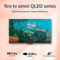 Amazon Fire TV 43' Omni QLED Series 4K UHD smart TV, Dolby Vision IQ, Fire TV Ambient Experience, hands-free with Alexa