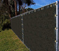 Ifenceview 20' x 5' Black Fence Privacy Screen Fence Cover Panels Mesh Net for Construction Site Yard Driveway Garden Pergolas Gazebos Railing Canopy Awning 165 GSM
