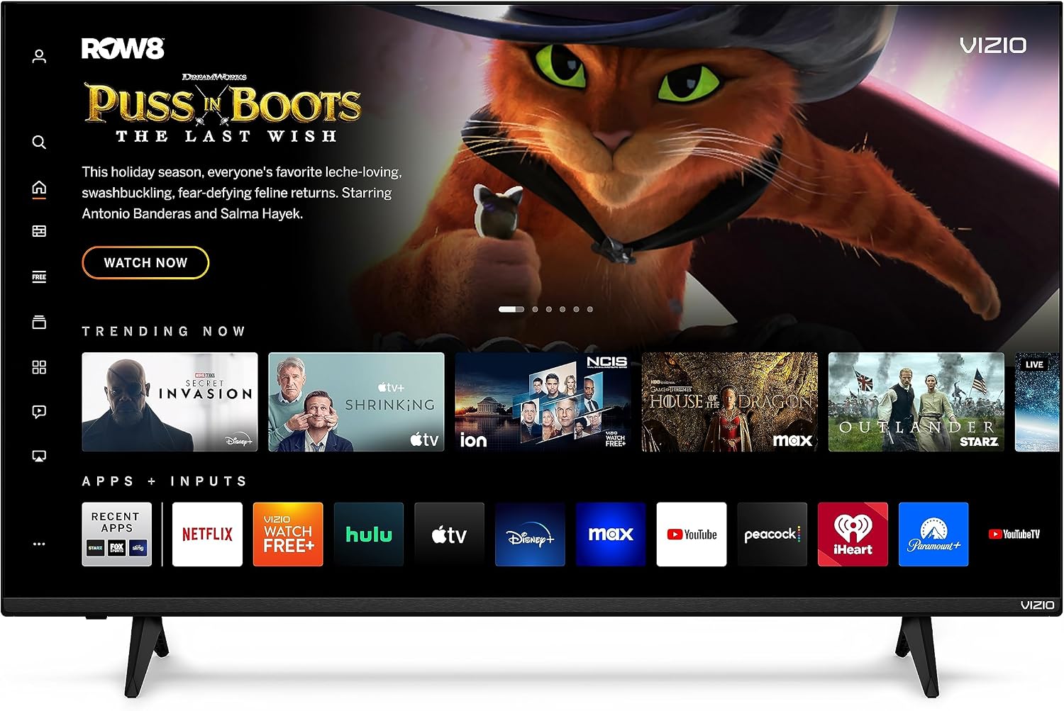 VIZIO 40-in D-Series Full HD 1080p Smart TV with Apple AirPlay and Chromecast Built-in, Alexa Compatibility, D40fM-K09, 2023 Model