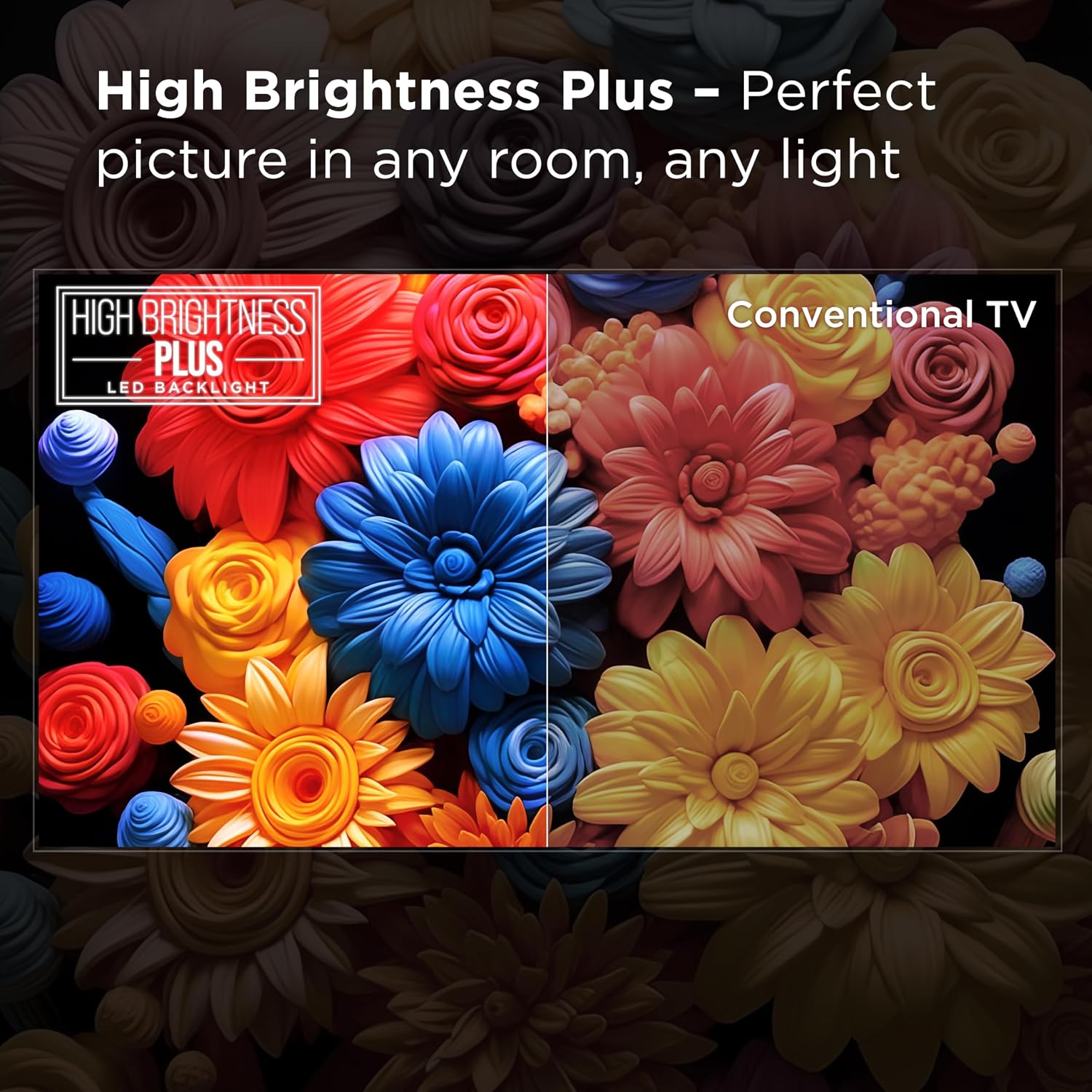 TCL 55-Inch Class Q65 QLED 4K Smart TV with Fire TV (55Q651F, 2024 Model), Dolby Vision and Atmos, HDR PRO+, Alexa Built-in with Voice Remote, Apple AirPlay 2 Compatibility, Streaming Television