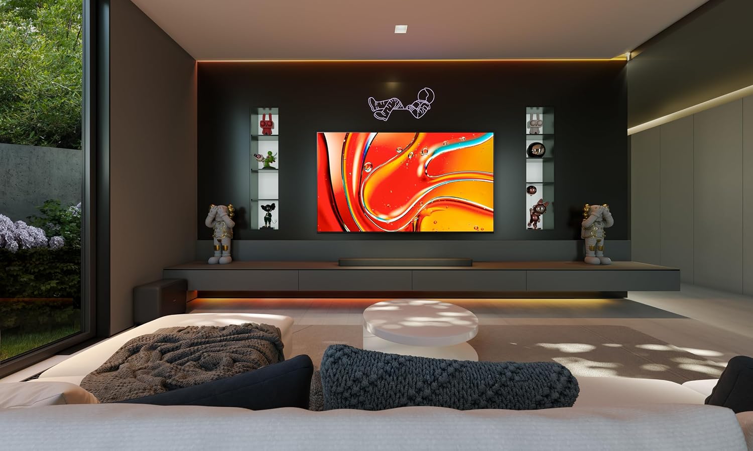 Sony 55 Inch Mini LED QLED 4K Ultra HD TV BRAVIA 7 Smart Google TV with Dolby Vision HDR and Exclusive Features for PlayStation®5 (K-55XR70)