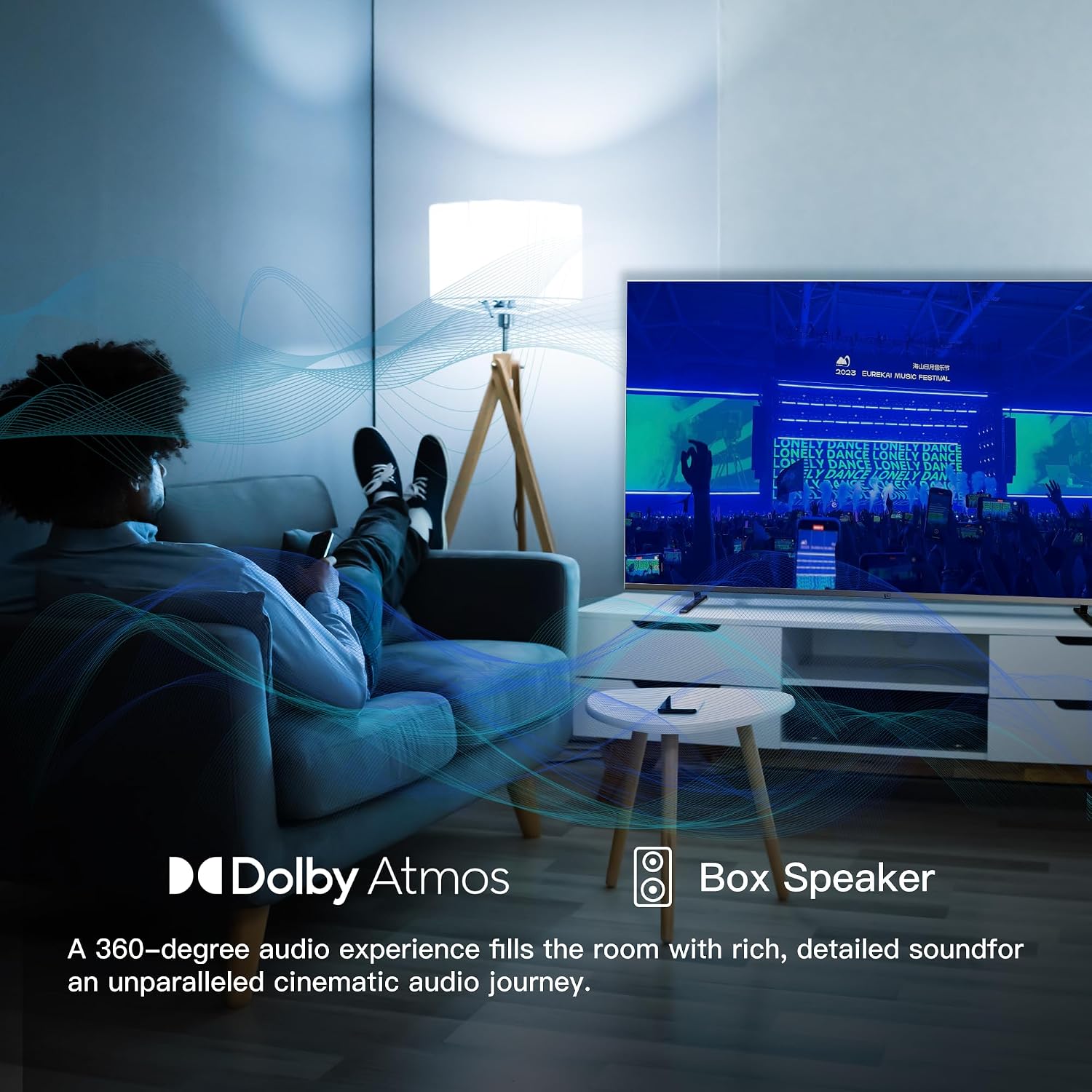 FPD 75 Inch Smart TV, 4K LED Google TV with Google Play Built-in Google Cast, HDR 10, Compatible with Dolby Atmos & Vision MEMC, Voice Assistant Remote, UHD Flat Screen Television (CG75-C3)