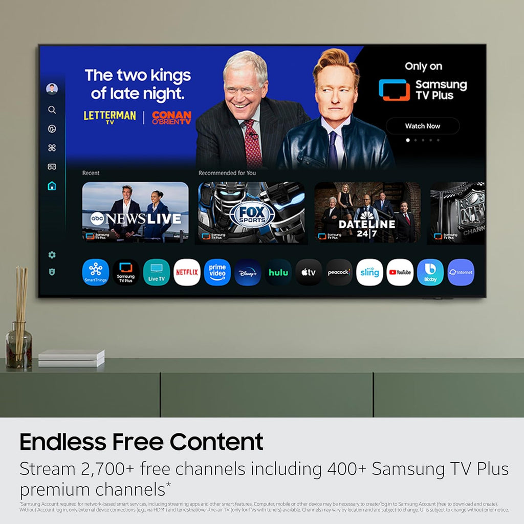 Samsung 55-Inch Class OLED S95F 4K Glare Free Smart TV (2025 Model) NQ4 AI Gen3 Processor, HDR Pro, Motion Xcelerator 164Hz, Dolby Atmos, Samsung Vision AI, Alexa Built-in