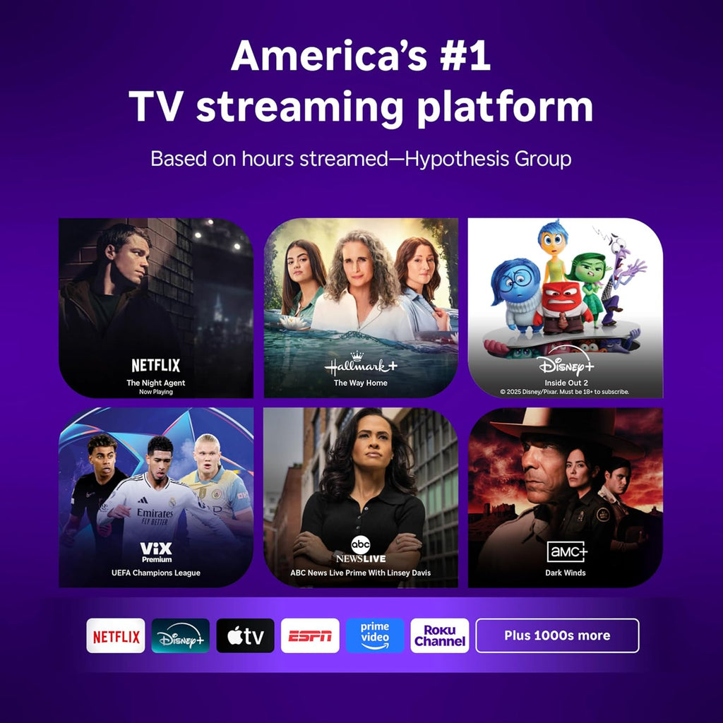 Roku Smart TV – 32-Inch Select Series, 720p HD TV – Roku TV with Voice Remote – Flat Screen LED Television with Wi-Fi for Streaming Live Local News, Sports, Family Entertainment