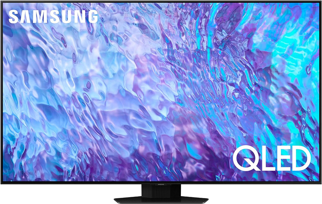 Samsung 55-Inch Class QLED 4K Q80C Series Quantum HDR+, Dolby Atmos Object Tracking Sound Lite, Direct Full Array, Q-Symphony 3.0, Gaming Hub, Smart TV with Alexa Built-in (QN55Q80C, 2023 Model)