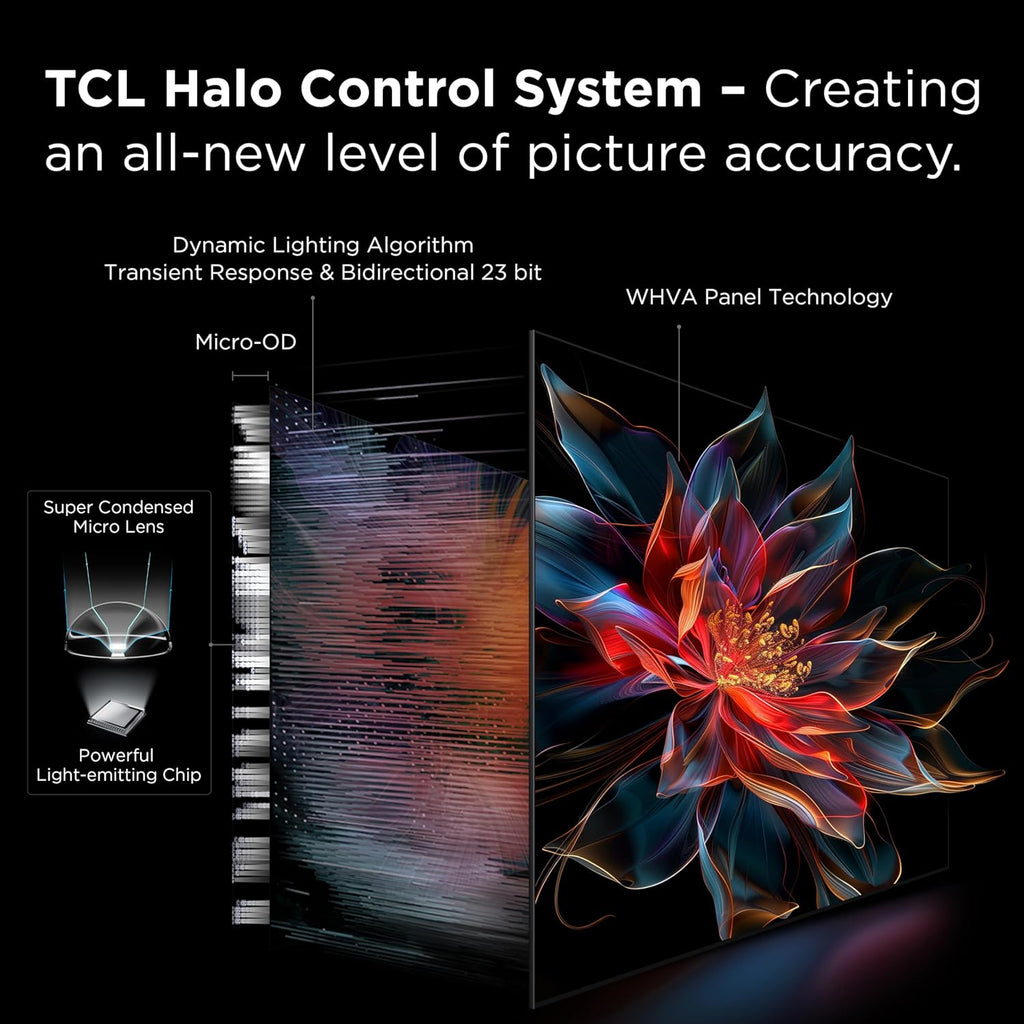 TCL 85 Inch Class QM8K Series | Mini LED QLED 4K HDR | 85QM8K, 2025 Model | 120HZ-144HZ Anti Reflective Wide Angle Screen Smart Google TV Dolby Atmos | Voice Remote Alexa Gaming Streaming Television