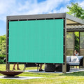 Artpuch Outdoor Pergola Shade Cover 14' X 20' Sun Shade Cloth with Grommets, 90% UV Protection Canopy Patio Privacy Screen (Customized Available) GN01New, Turquoise