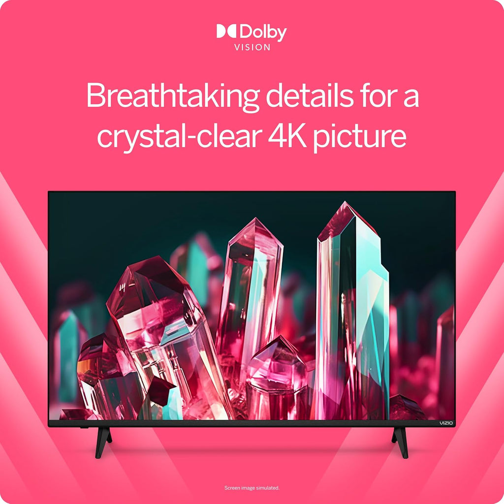 VIZIO 75-Inch V-Series 4K UHD LED Smart TV with Voice Remote, Dolby Vision, HDR10+, Alexa Compatibility, V755-J04, 2022 Model
