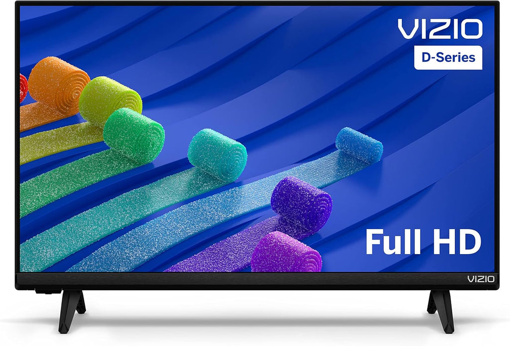 VIZIO 24-inch D-Series Full HD 1080p Smart TV with Apple AirPlay and Chromecast Built-in, Alexa Compatibility, D24f4-J01, 2021 Model