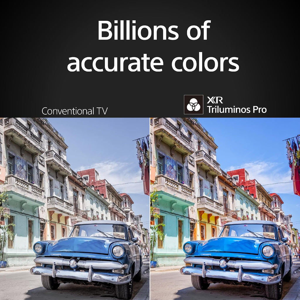 Sony BRAVIA 5 55 Inch TV, Mini LED, 4K Smart Google TV, XR Processor with AI Technology,120hz Television with Dolby Vision/Atmos, Exclusive Features for PlayStation®5, K-55XR50