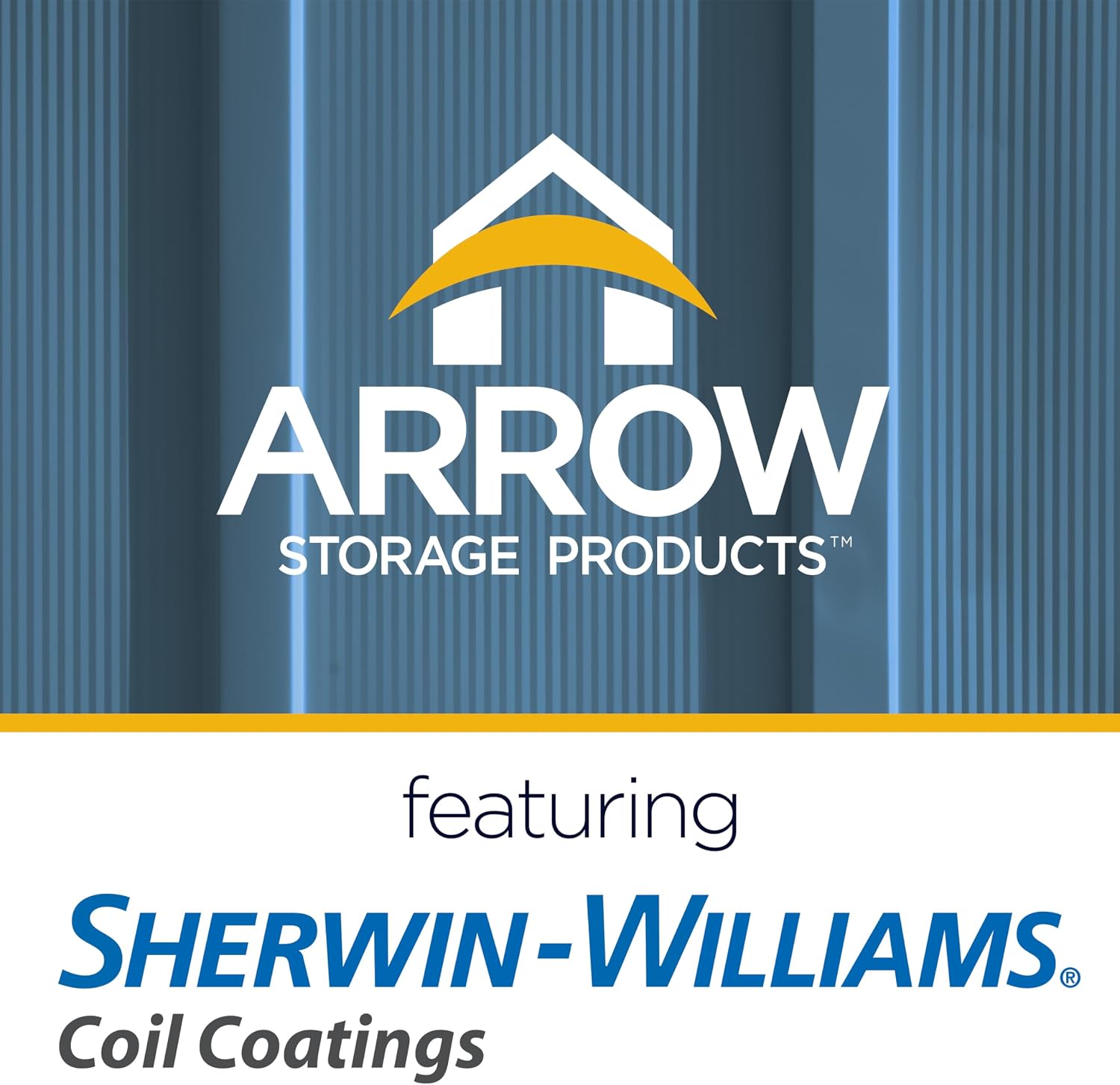 Arrow Classic Metal Shed, 14 x 14, Blue Grey