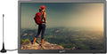 Supersonic SC-2816 16-Inch Widescreen LED TV with Crisp Display, USB/MMC/HDMI Inputs, Rechargeable Battery, FM Radio, and AC/DC Compatibility - Perfect for RVs, Home, and On-The-Go Entertainment