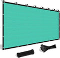 Shade&Beyond Customized Size 90% Sun Shade Cloth with Grommets, 14' X 20' Pergola Shade Cover Canopy, Mesh Tarp Sun Screens for Patio, Outdoor, Garden, Backyard GN05, Turquoise