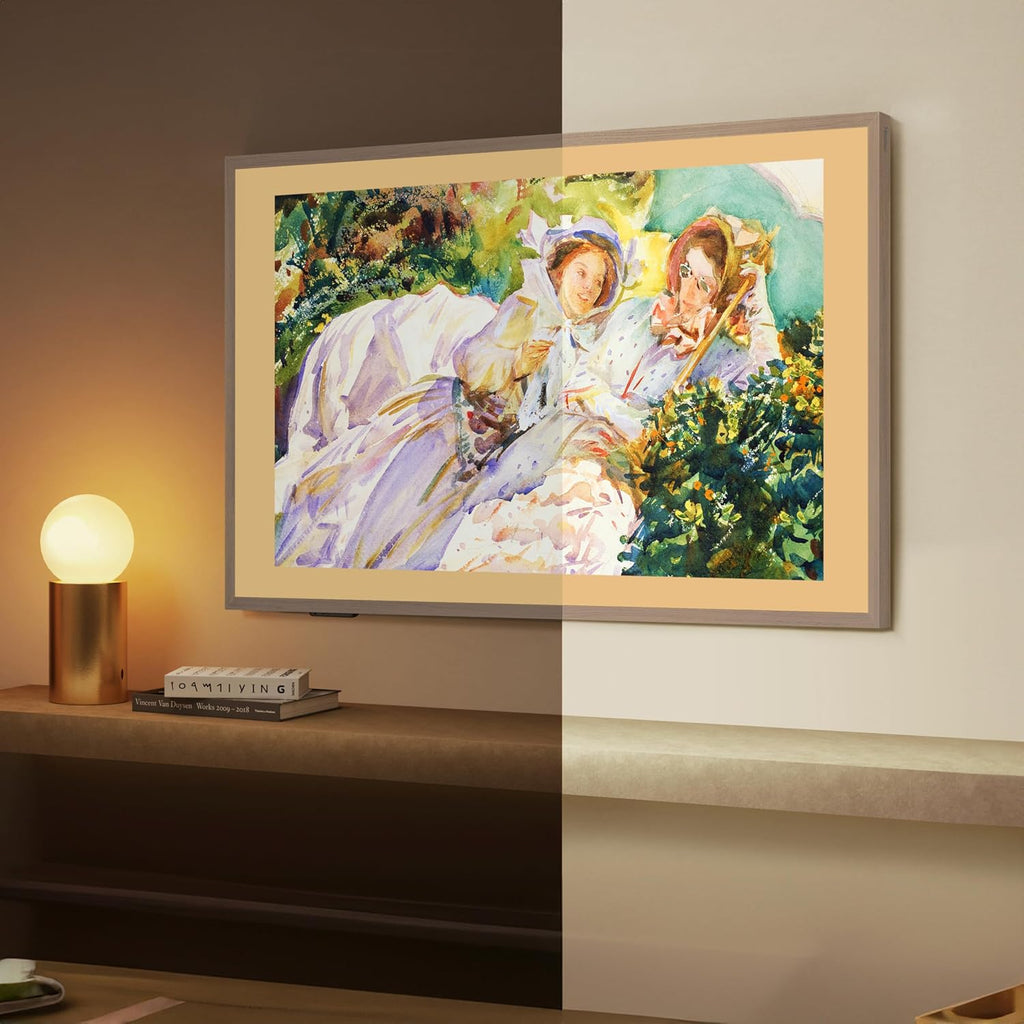 Hisense 65-Inch Class QLED 4K S7N CanvasTV™ Series Dolby Vision HDR Google Smart TV (65S7N) - 144Hz, Art Mode, Anti-Glare Panel, Hi-Matte Display, Frame & UltraSlim Wall Mount Included