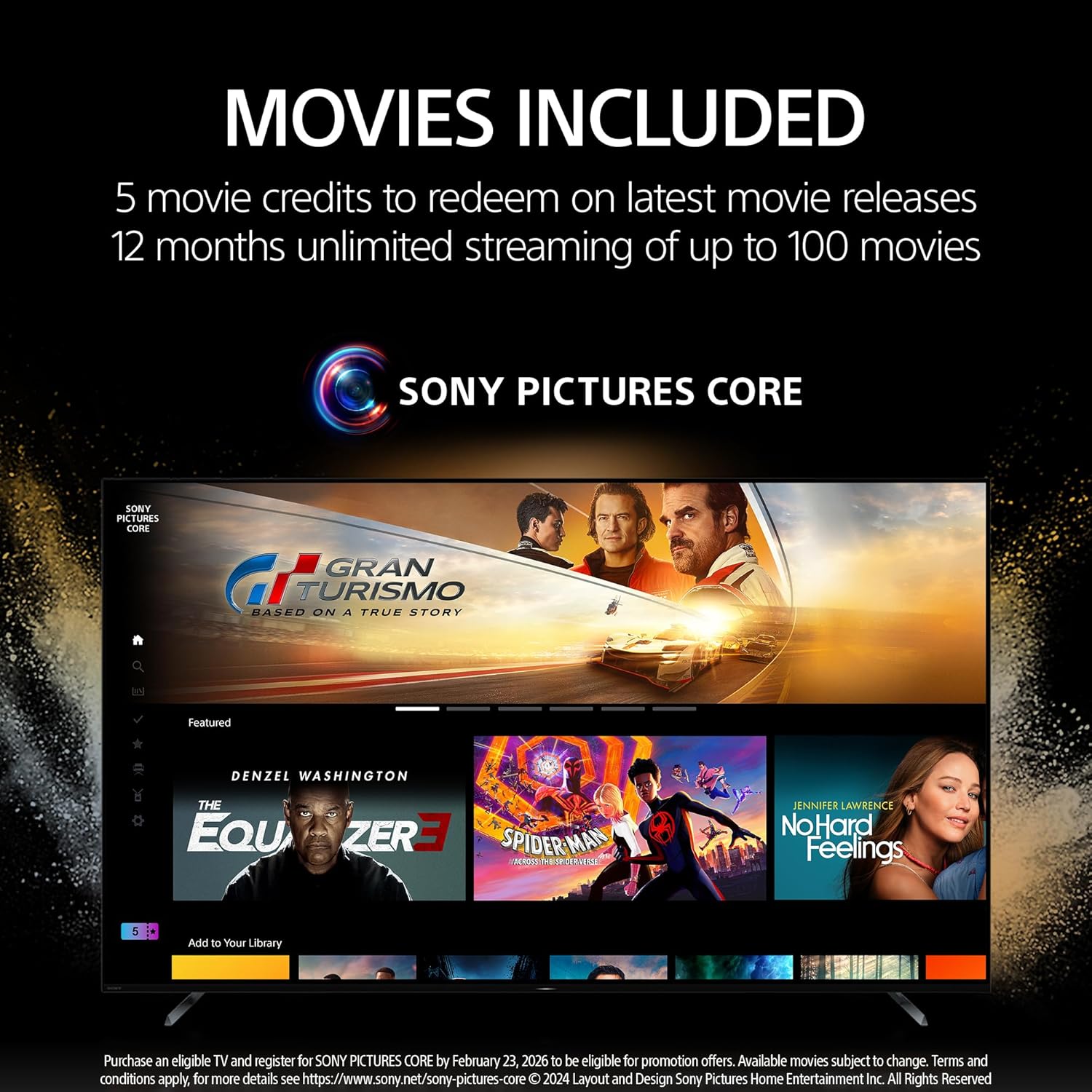 Sony BRAVIA 5 55 Inch TV, Mini LED, 4K Smart Google TV, XR Processor with AI Technology,120hz Television with Dolby Vision/Atmos, Exclusive Features for PlayStation®5, K-55XR50