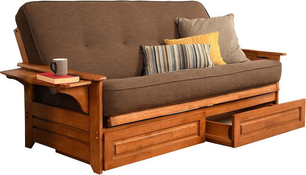 Kodiak Furniture Phoenix Futon Set, Full, Barbados