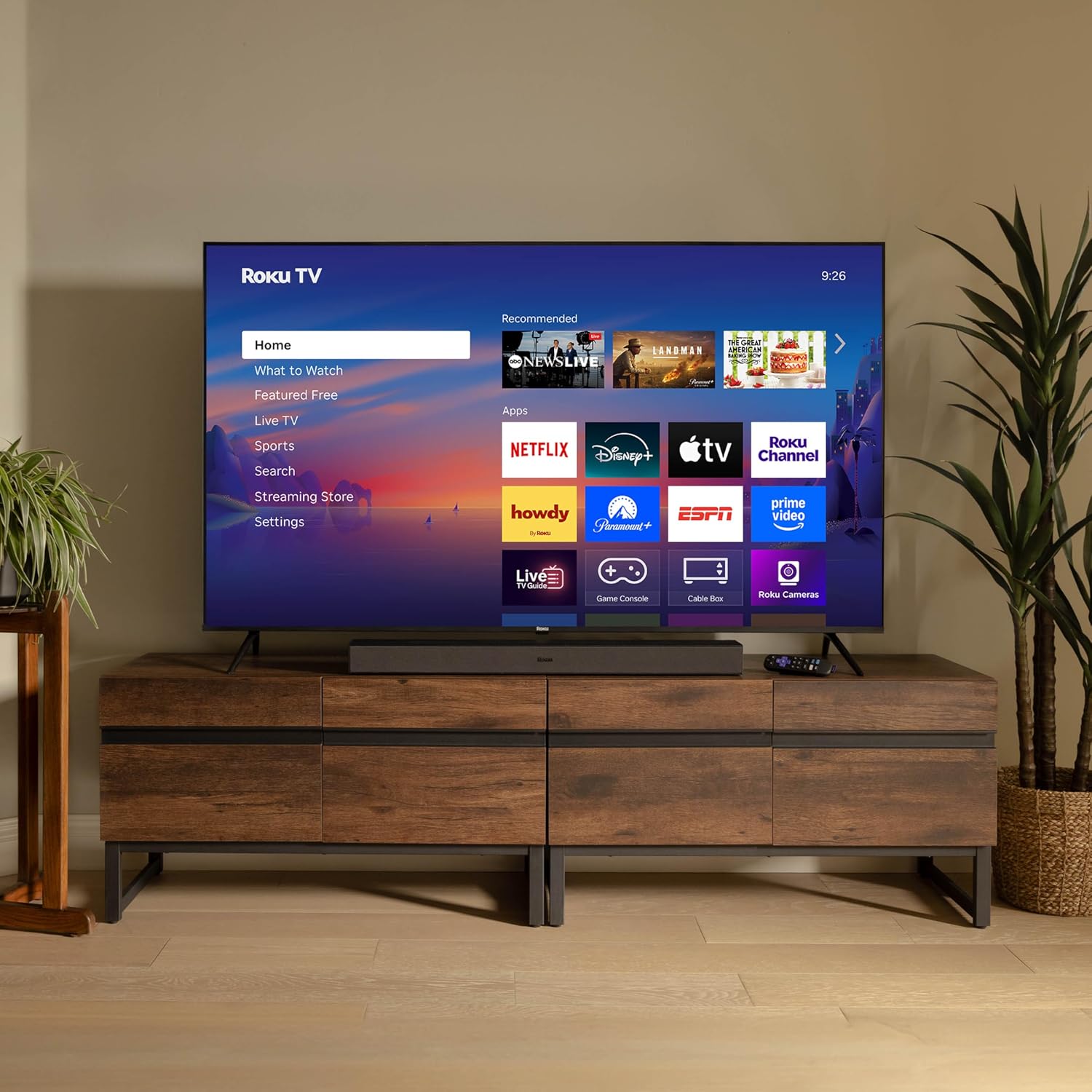 Roku Smart TV – 50-Inch Select Series, 4K HDR TV – Roku TV with Roku Remote – Flat Screen LED Television with Wi-Fi for Streaming Live Local News, Sports, Family Entertainment
