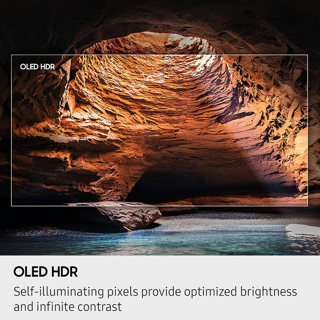 Samsung 55-Inch Class OLED 4K S85F Series, Vision AI Smart TV (2025 Model, 55S85F) Object Tracking Sound Lite w/Dolby Atmos, NQ4 AI Gen2 Processor, Contour Design, Color Booster Pro, Alexa Built-in