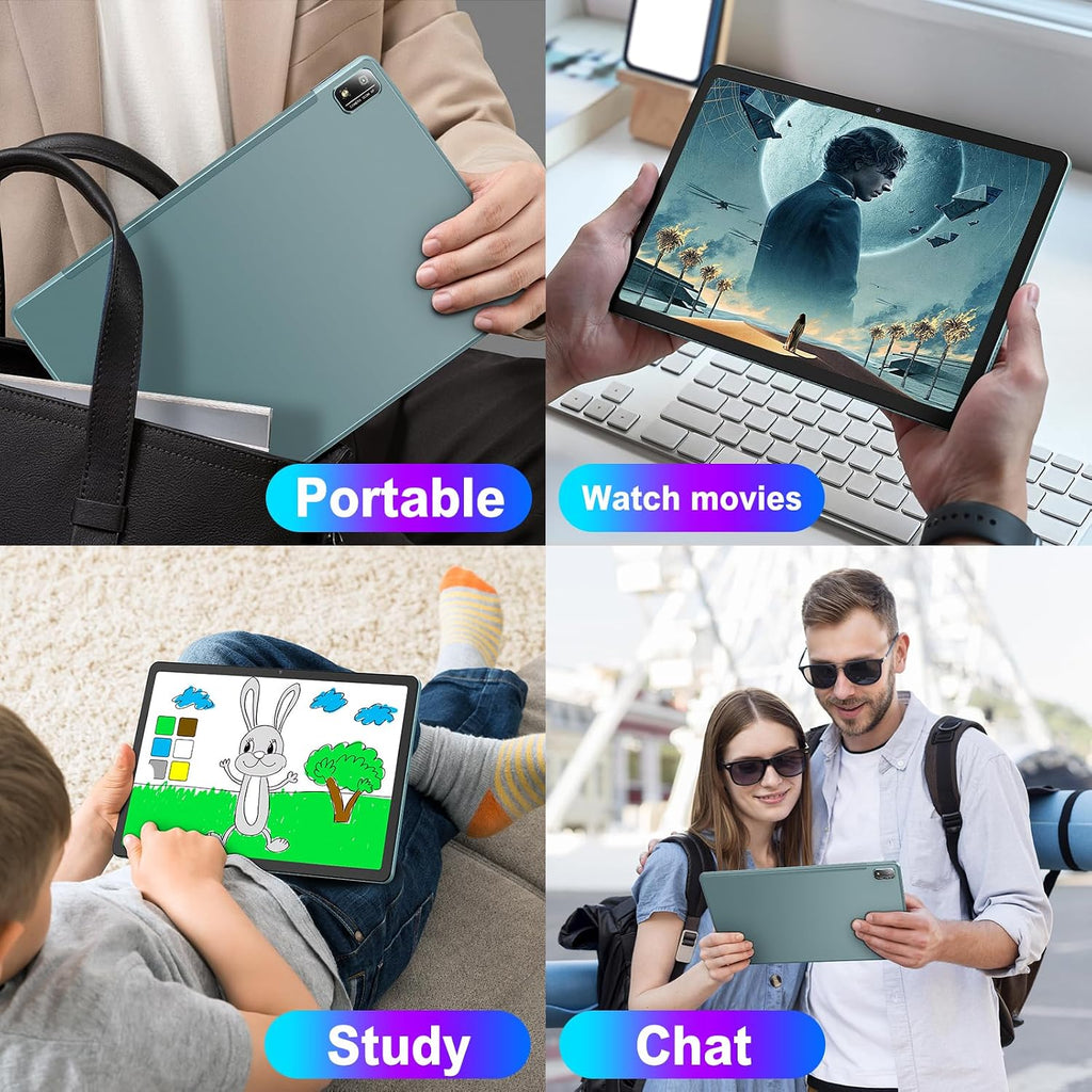 AISLPC 11 Inch Tablet Android 13 Tablets 16GB RAM+256GB ROM+1TB Expand Octa-Core Tablets PC with Dual SIM Card Slot, 2K 2000 x 1200 Display, 8+13MP Dual Camera, Bluetooth5.0, GPS, 5G/2.4G WiFi